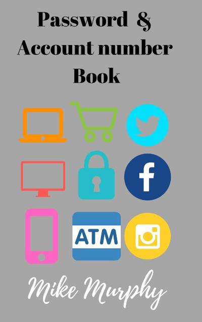Password & Account Number Book