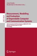 Measurement, Modelling and Evaluation of Dependabl