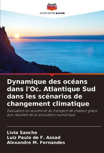 Dynamique des océans dans l’Oc. Atlantique Sud dans les scénarios de changement climatique