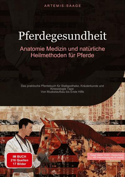 Pferdegesundheit: Anatomie, Medizin und natürliche Heilmethoden für Pferde