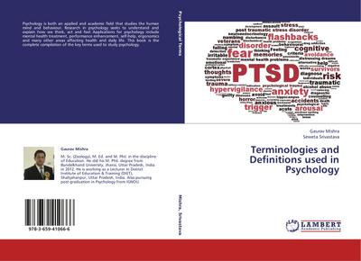 Terminologies and Definitions used in Psychology