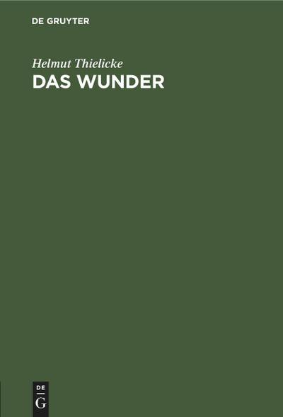 Das Wunder