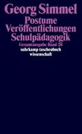 Postume Veröffentlichungen, Ungedrucktes, Schulpäd