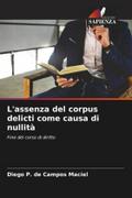L’assenza del corpus delicti come causa di nullità