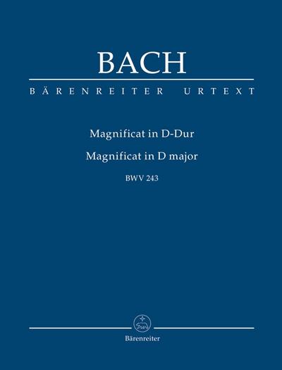 Magnificat D-Dur BWV243Studienpartitur