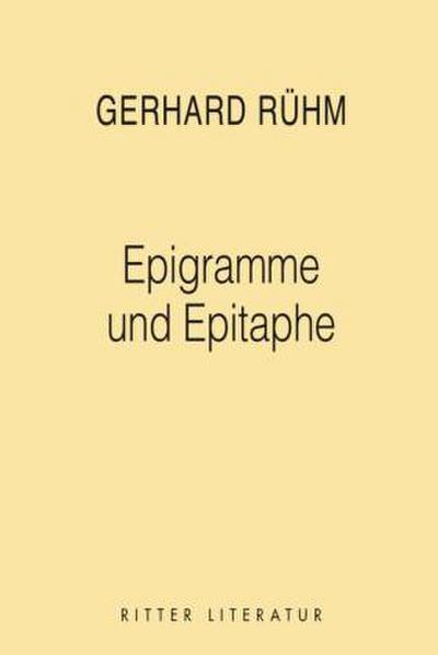 Epigramme und Epitaphe