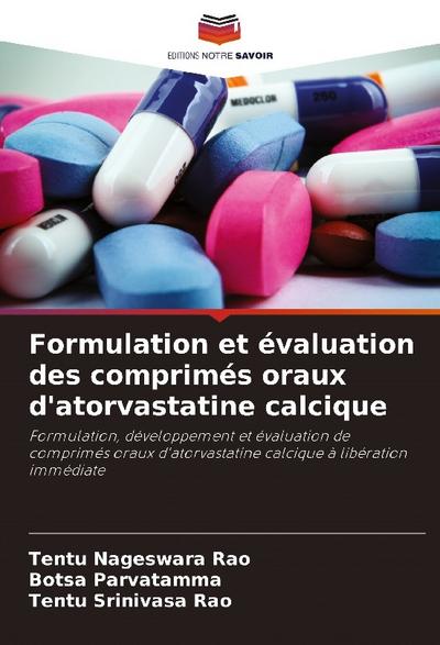 Formulation et évaluation des comprimés oraux d’atorvastatine calcique