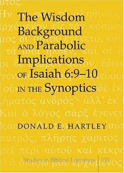 Hartley, D: Wisdom Background and Parabolic Implications of