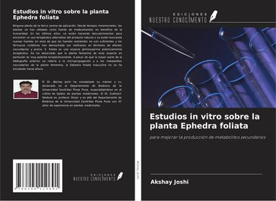 Estudios in vitro sobre la planta Ephedra foliata