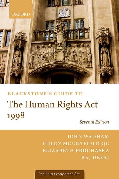 Blackstone’s Guide to the Human Rights Act 1998