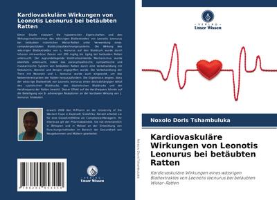 Kardiovaskuläre Wirkungen von Leonotis Leonurus bei betäubten Ratten