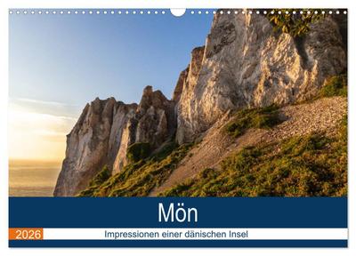Mön, Impressionen einer dänischen Insel (Wandkalender 2026 DIN A3 quer), CALVENDO Monatskalender