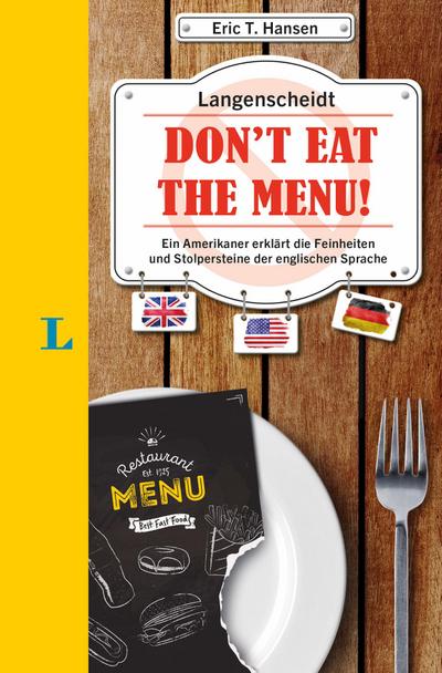 Langenscheidt Don’t eat the menu!