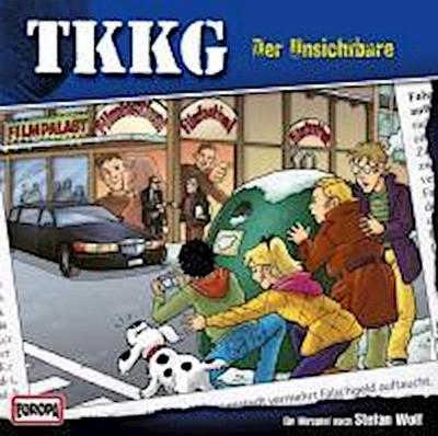 TKKG - Der Unsichtbare, 1 Audio-CD