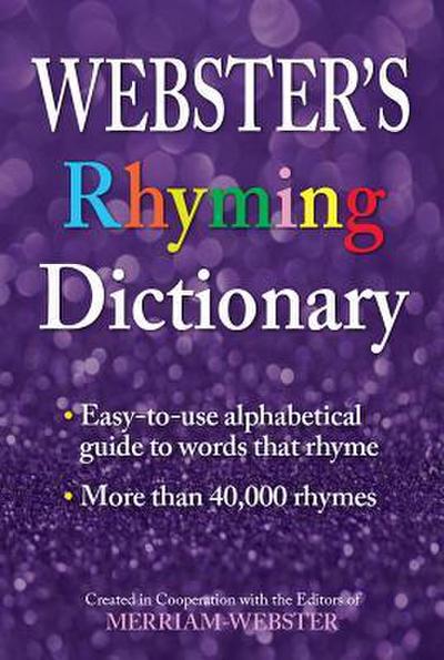 Webster’s Rhyming Dictionary