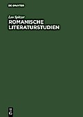 Romanische Literaturstudien