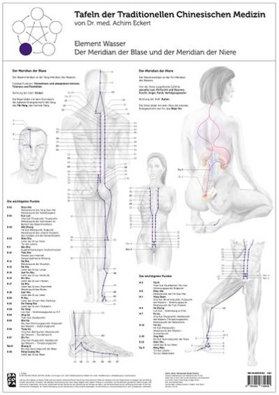 Tao Training Meridiantafel Wasser Element