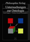 Untersuchungen zur Ontologie