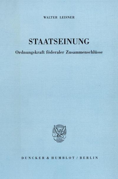 Staatseinung.