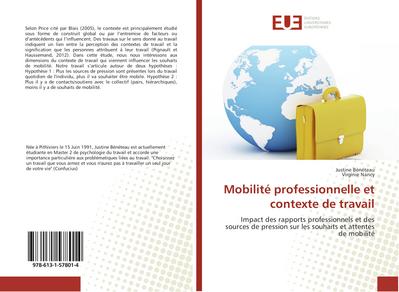 Mobilité professionnelle et contexte de travail