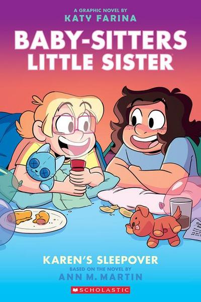 Karen’s Sleepover: A Graphic Novel (Baby-Sitters Little Sister #8)