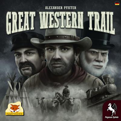 Pegasus Spiele 54590G - Great Western Trail (eggertspiele)