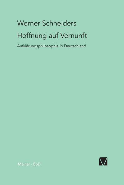 Hoffnung auf Vernunft