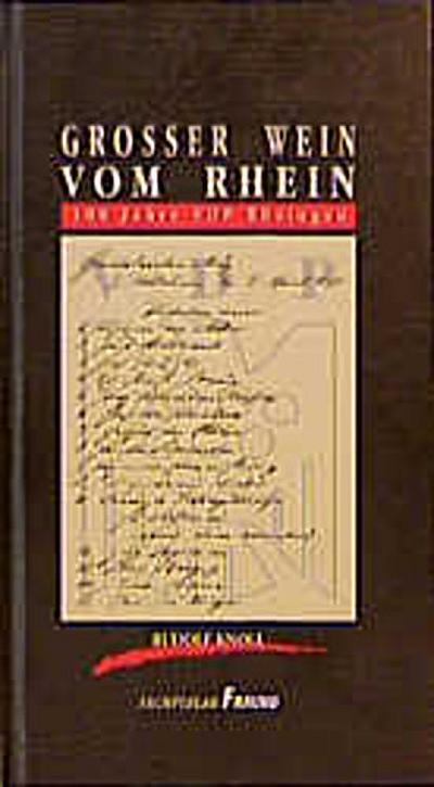 Grosser Wein vom Rhein