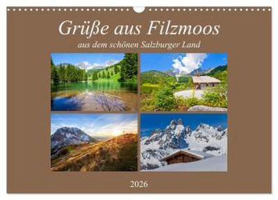 Grüße aus Filzmoos (Wandkalender 2026 DIN A3 quer), CALVENDO Monatskalender