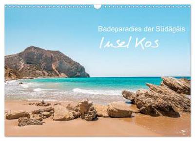 Insel Kos - Badeparadies der Südägäis (Wandkalender 2026 DIN A3 quer), CALVENDO Monatskalender