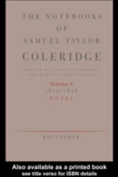 Notebooks of Samuel Taylor Coleridge