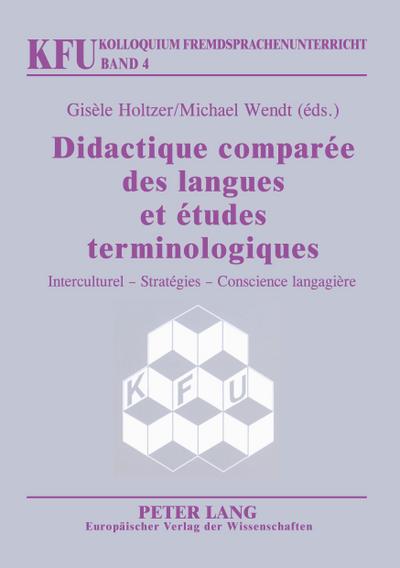 Didactique comparée des langues et études terminologiques