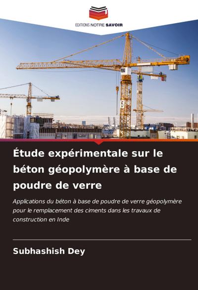 Étude expérimentale sur le béton géopolymère à base de poudre de verre