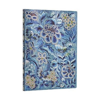 12-Monatskalender 2027 Blaue Weide Midi Horizontal