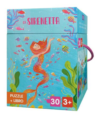La sirenetta. Puzzle e libro
