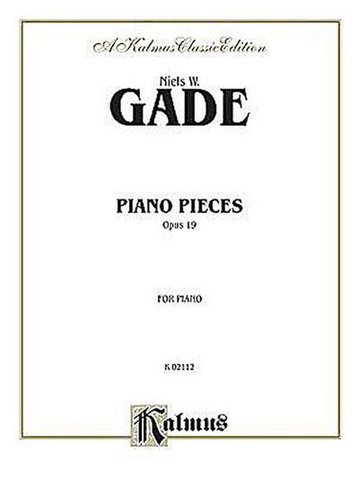 Gade, N: PIANO PIECES OPUS 19