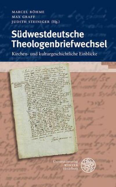 Südwestdeutsche Theologenbriefwechsel