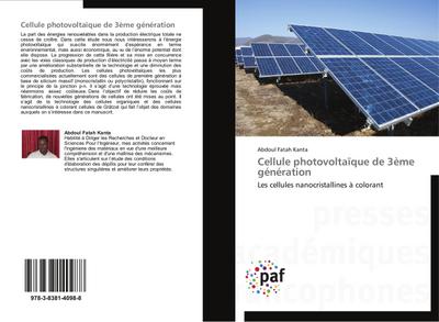 Cellule photovoltaïque de 3ème génération - Abdoul Fatah KANTA