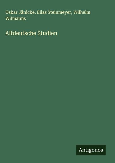 Altdeutsche Studien