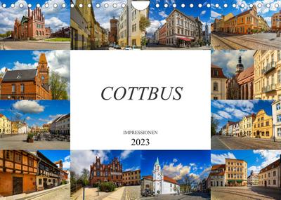 Cottbus Impressionen (Wandkalender 2023 DIN A4 quer)