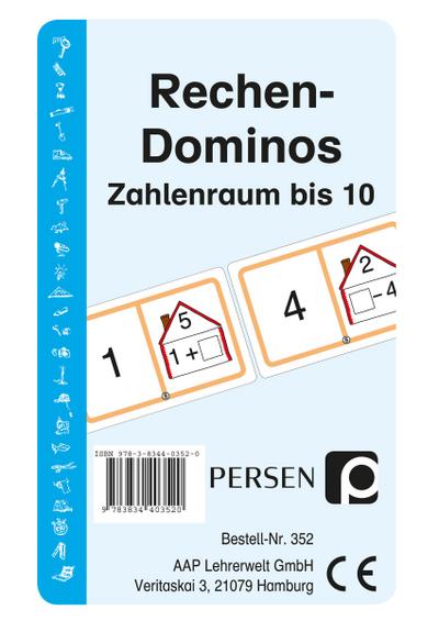 Rechen-Dominos. Zahlenraum bis 10
