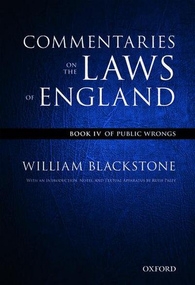 The Oxford Edition of Blackstone’s