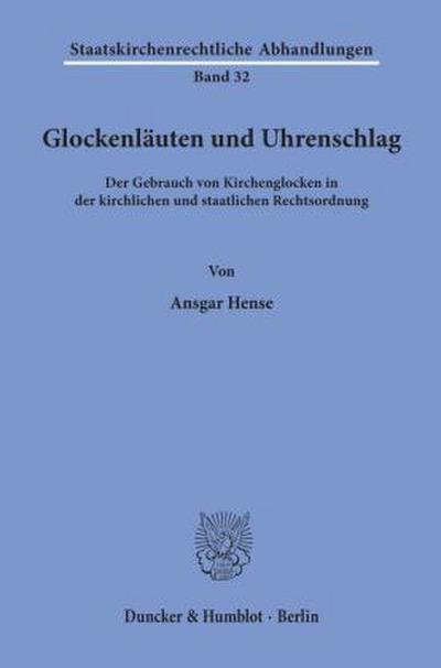 Glockenläuten und Uhrenschlag.