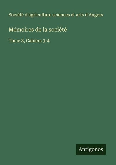 Mémoires de la société
