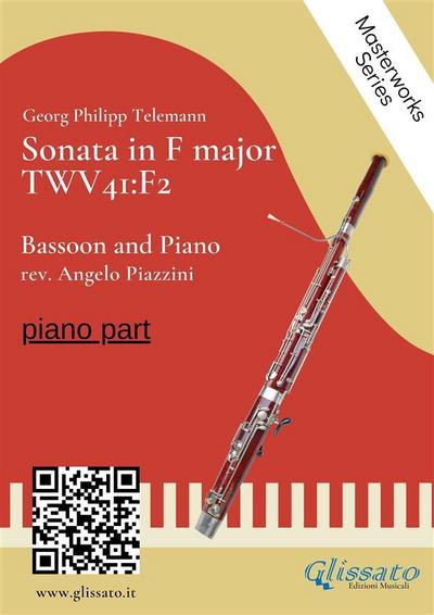 (piano part) Sonata in F major - Bassoon and Piano