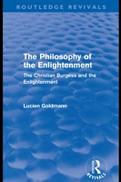 Philosophy of the Enlightenment (Routledge Revivals)