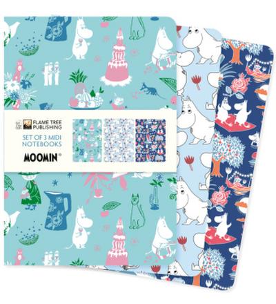 Moomin Classics Set of 3 MIDI Notebooks