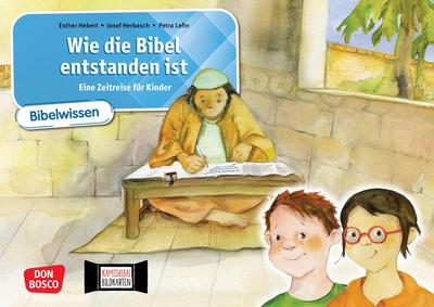 Wie die Bibel entstanden ist. Kamishibai Bildkartenset, m. 1 Beilage