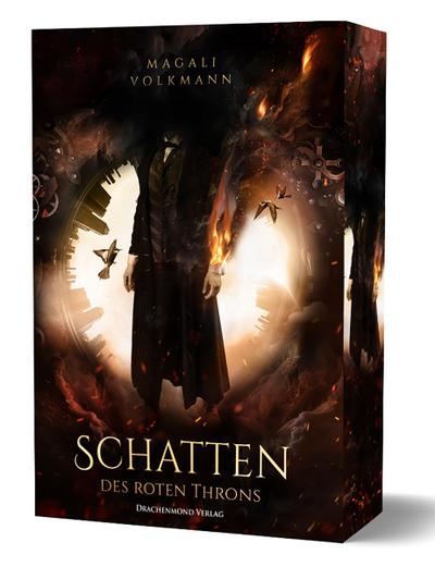 Schatten des roten Throns: Düstere Steampunk-Fantasy über Hass, Liebe und eine verheerende Rebellion | mit Farbschnitt-Garantie