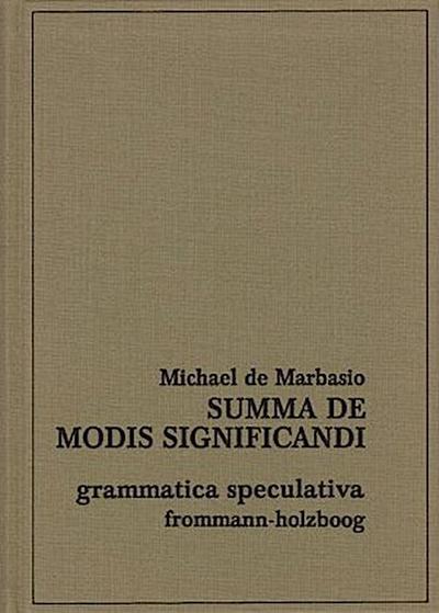 Summa de modis significandi